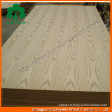 1220 * 2440 * 8mm Nature Teak Veneer MDF / Pywood pour Irak Marché Usé Mur de meubles